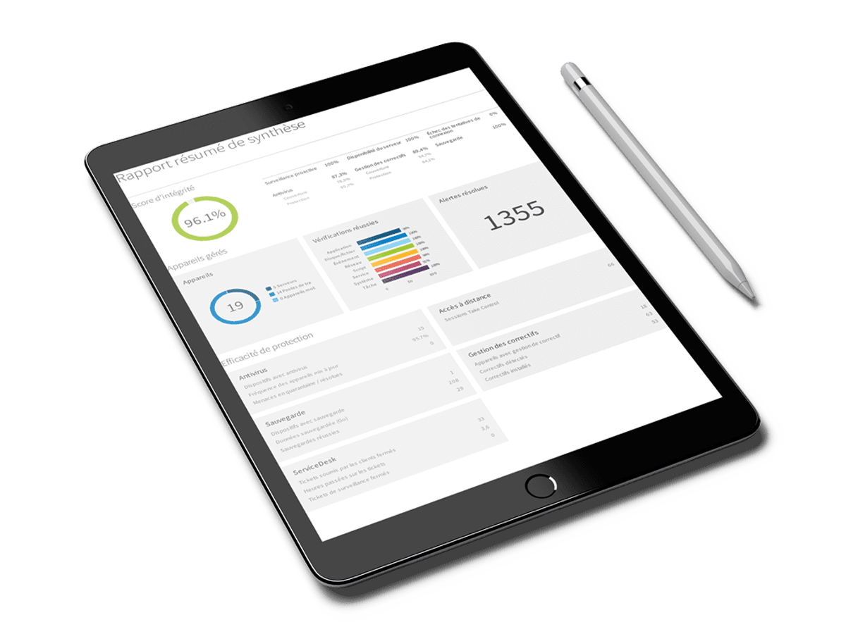 Rapport de monitoring - Qris France maintenance informatique